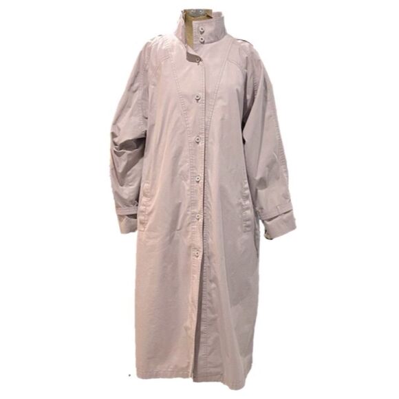 London Fog Light Lavender Trench Coat 🧥 - Picture 1 of 10